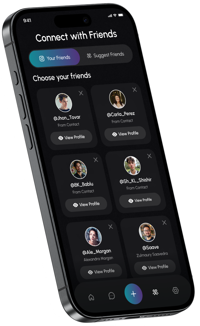 Connect with Friends
