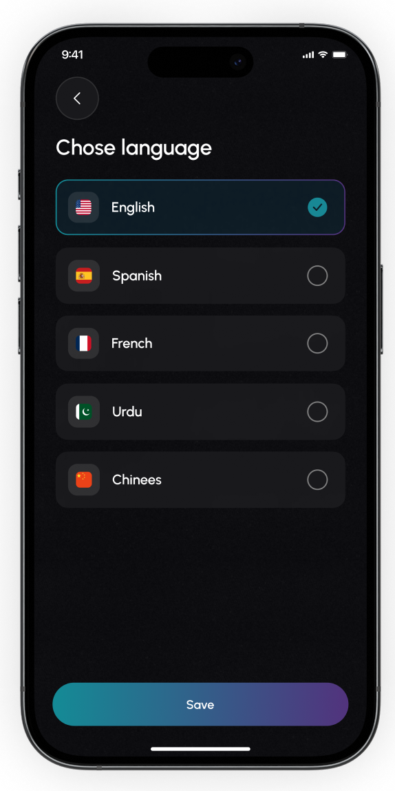 Multiple Languages